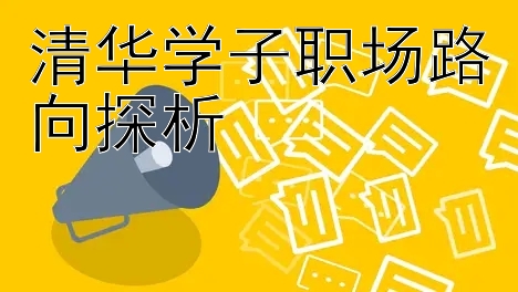 清华学子职场路向探析