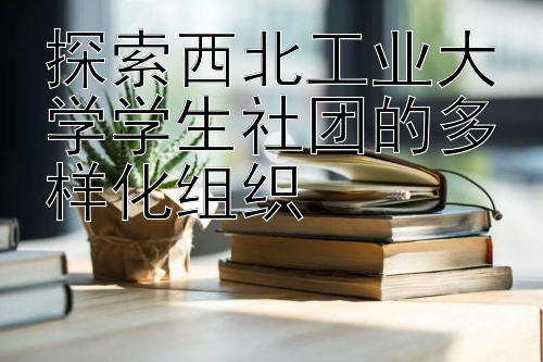 探索西北工业大学学生社团的多样化组织